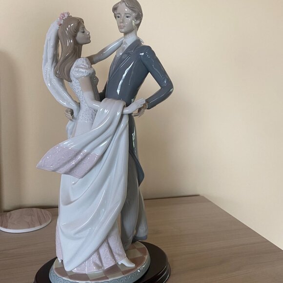 I Love You Truly Couple Figurine - LLADRO - Picture 4 of 5